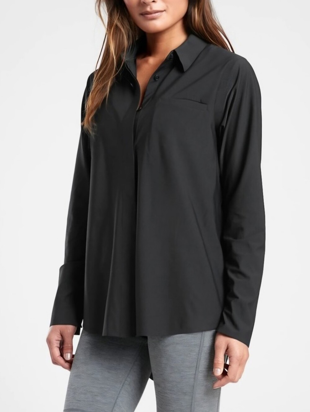Athleta Black Urbanite Top